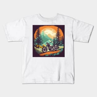 Riding Beyond Limits: Innovative Mountain Bike Styles for the Adventurous Spirit Kids T-Shirt